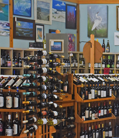 wines at Calabash Art and Curios
